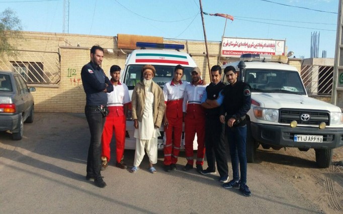 انتقال بیماربه مرز میرجاوه مرز پاکستان